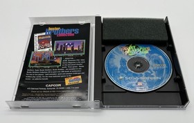 NIGHT WARRIORS DARKSTALKERS REVENGE SEGA SATURN CIB FOAM REG INSERT TESTED WORKS