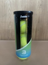 Franklin Practice Tennis Balls 3-Pack Low Pressure Training Balls New Sealed