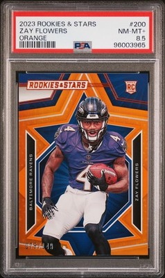 2023 Panini Rookies & Stars - Rookies Zay Flowers #200 Orange /149