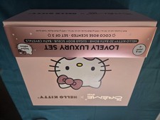 LIMITED EDITION Hello Kitty Creme Shop Lovely Luxury 3pc Bath Set Coco Rose 205