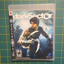 Tested / Working Dark Sector PS3 Action Adventure With Manual