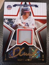 2025 Panini Stars & Stripes - Daniel Cuvet - Collegiate Black Gold Auto Relic