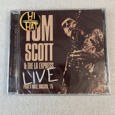 Live: Paul's Mall, Boston, '75 - L.A. Express/Tom Scott (CD, Hi-Hat) NEW SEALED 