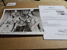 Moe Howard Signed Autographed 8x10 With COA