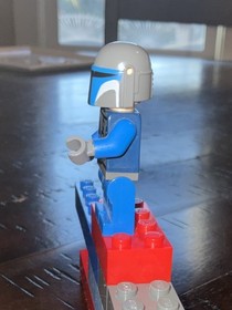 Lego Star Wars Mandalorian Death Watch Warrior (sw0296) Minifigure Set 7914