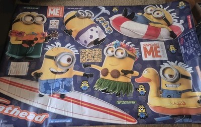 FATHEAD Minions Vinyl Large Decal Wall Stickers Kid Bedroom Despicable Me