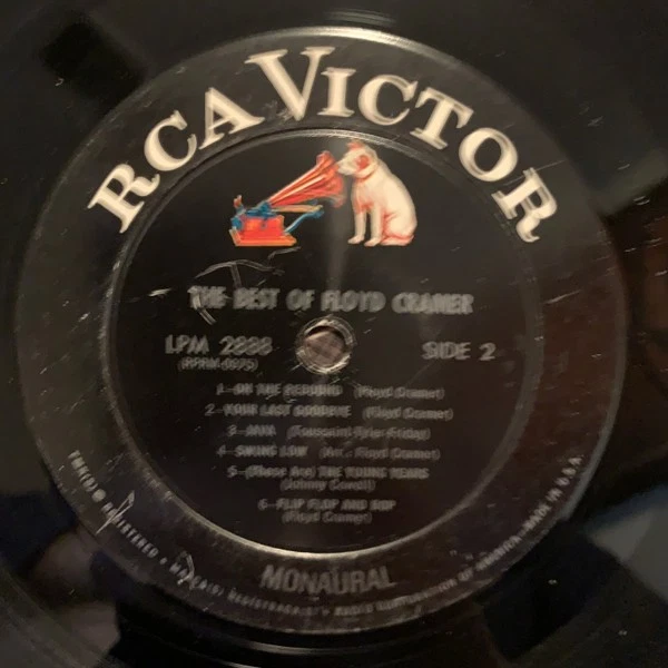 Floyd Cramer, The Best Of Floyd Cramer, (LP, Comp, Mono), VG, 3903853132 - Image 4 of 4