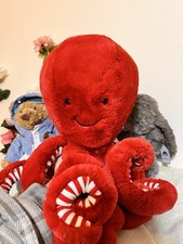 Jellycat Cranberry Octopus Large Nwt Retired 