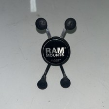 RAM Mounts X-Grip Phone Holder Black Metal Rubber Mount Plain Design Holder