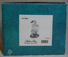 Disney WDCC Mr. Smee Peter Pan "Oh dear, dear, dear" Figurine with Box