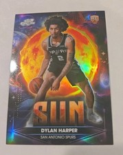 2025-26 Topps Cosmic Chrome Planetary Pursuit Dylan Harper Sun RC Rookie SSP