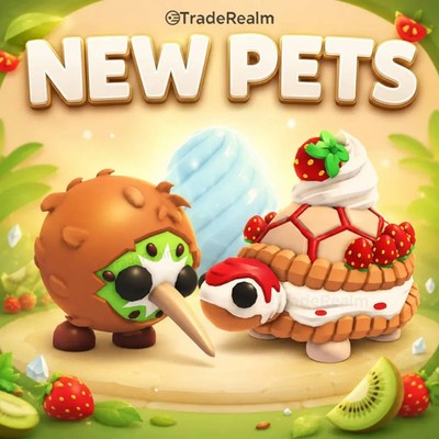 Adopt me Strawberry Tortle | Kiwi Kiwi | Crystal Egg | NEW PETS   