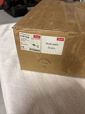 Multi pack 50 pieces Danfoss 018F7658 Coil  Solenoid Valve.￼