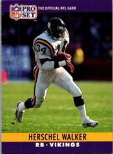 1990 Pro Set - Herschel Walker #197