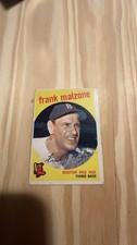 1959 Topps - Frank Malzone #220 White Back