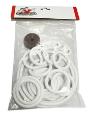 Gottlieb Sea Belles Pinball Machine Replacement Repair Rubber Ring Kit White