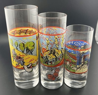 Vincent Van Gogh Spirits Drinking Cups Barware Wild Appel, Raspberry & Chocolate