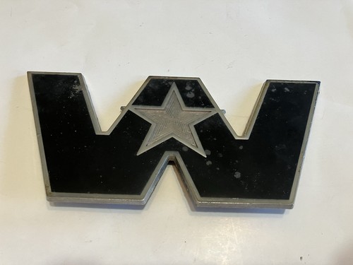 Vintage Western Star Truck Hood Emblem Ornament Logo Badge Semi