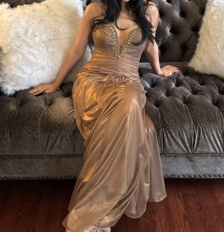 Jovani Gold Dresses for Women Just Listed 2026