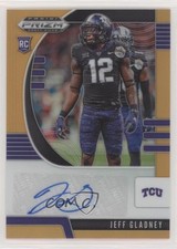 2020 Panini Prizm Draft Picks Rookies Neon Orange 18/149 Jeff Gladney Auto 00q0