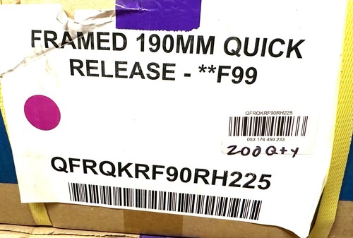 FRAMED Alloy Rear Bike Quick Release Skewer QR 190mm New - Picture 6 of 7