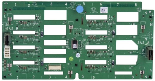 Backplane Dell 0F313F F313F 8xSAS/SATA Poweredge T610 T710 3.5" Hard Drive - Picture 2 of 2