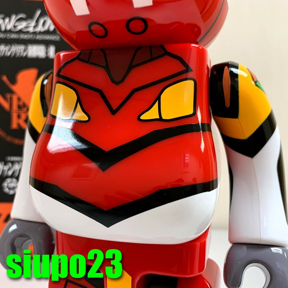 その他 BE@RBRICK - Medicom Evangelion 100% &amp; 400% Be@rbrick BE＠RBRICK Evangelion Unit-01 100% & 400%: MEDICOM TOY