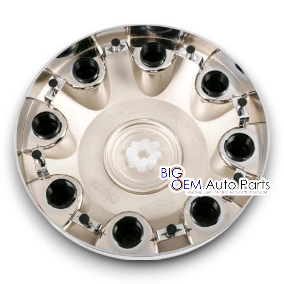 2011 - 2023 GMC Sierra 3500 front 17 x 6.5 wheel Center Hub Cap chrome new OEM - Image 2 of 2