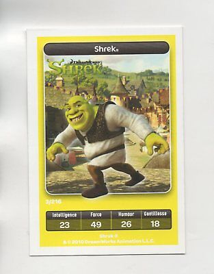 Card Carrefour Dreamworks N°3/216 - Shrek