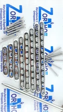 Locking Small 3.5mm Plates 4 to 12 Holes for 3.5mm LCP screw (82 Pcs ) SS 316L