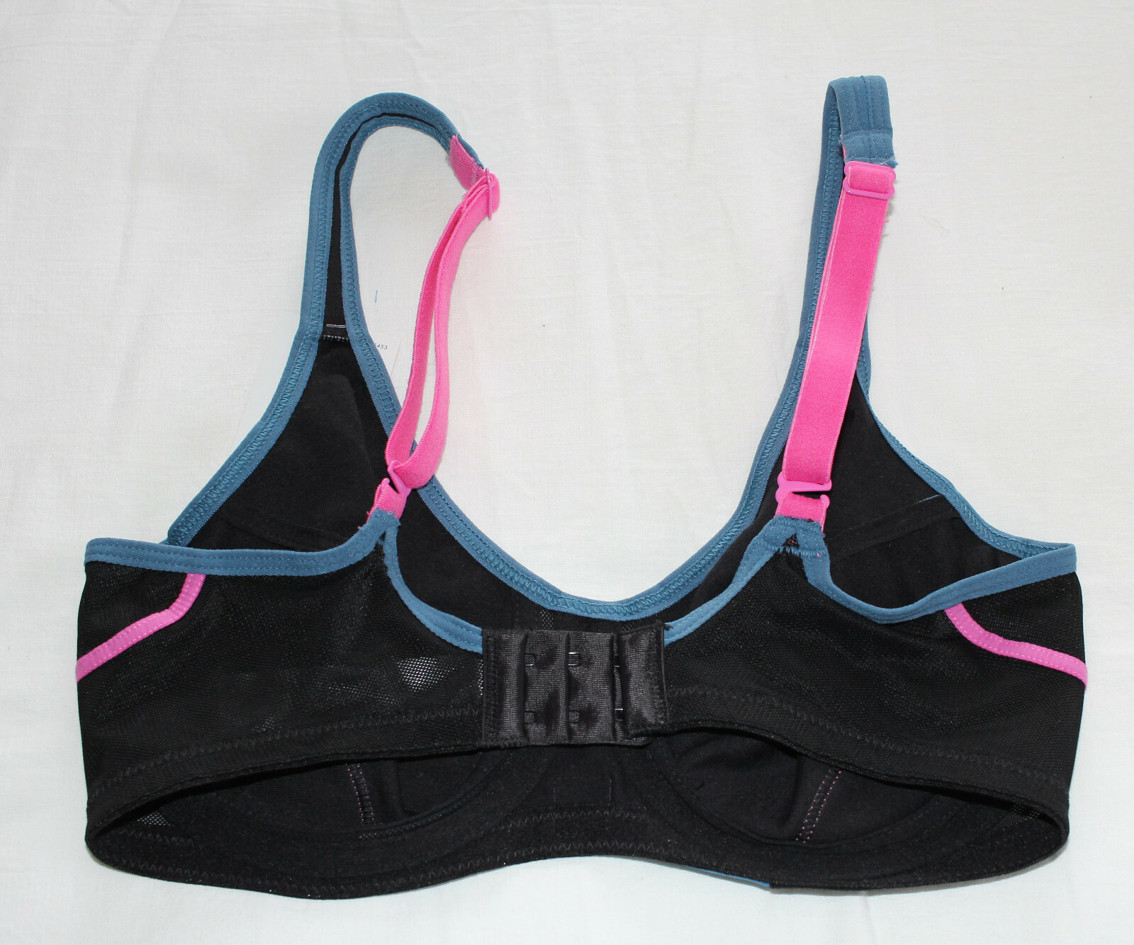 Be By Berlei YXKN JPB Ladies Blue Black Pink High Impact Sports Bra