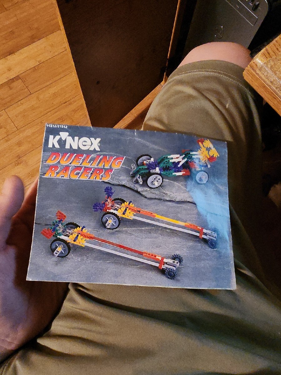 VINTAGE 1995 K'Nex Dueling Racers 11512 Instruction Book Only | eBay