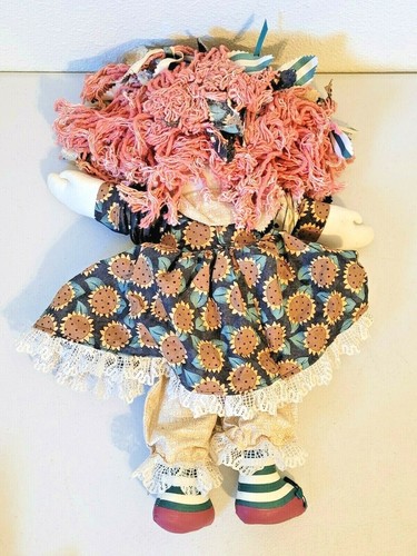 1992 A Bit of Wit & Lace Kelly Rae Raggedy Ann & Andy Plush Dolls 17" - Picture 8 of 9