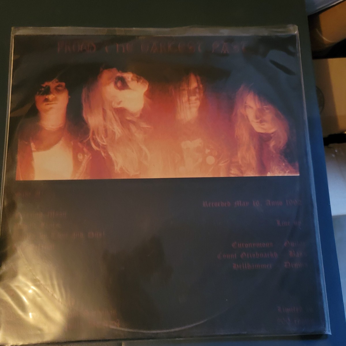 Mayhem From the darkest past ORIG1PRESS vinyl LP lim 200! HTF! | eBay