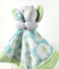 Carter's Gray Elephant Baby Lovey Security Blanket Baby Shower Gift