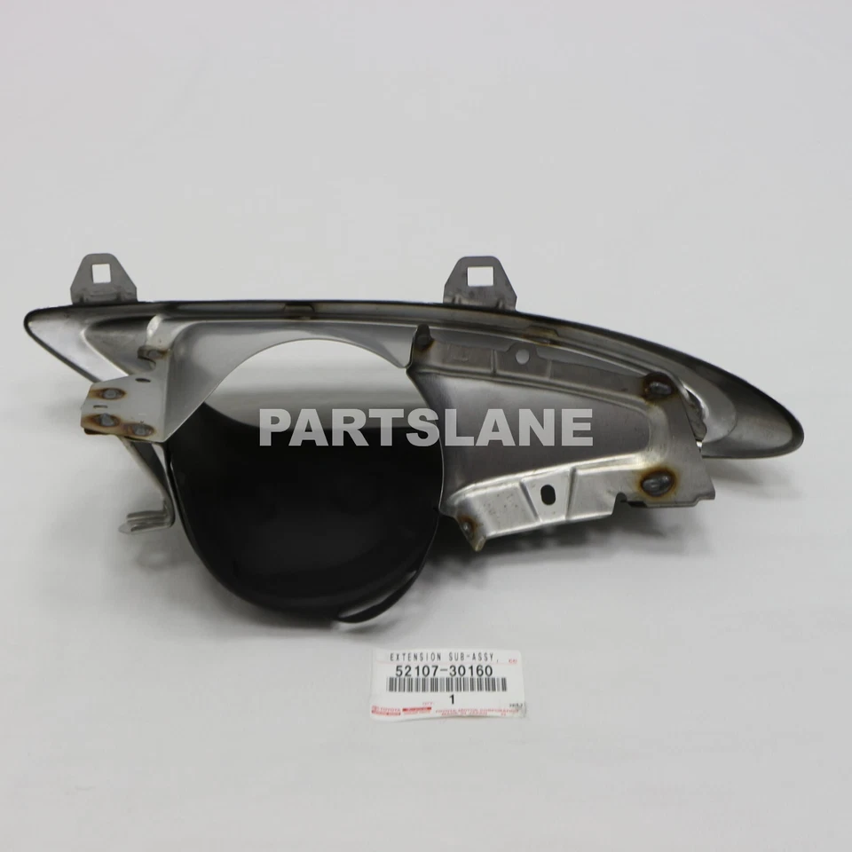 Extensión de parachoques trasero izquierdo original OEM 52107-30160 para Lexus GS200t GS350 GS450h Foto 2 de 3