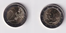 2 Euro Bi-Metal Coin Monaco 2011 Wedding Charlene and Albert BU (165215)