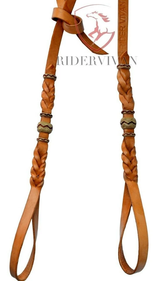 Suspensión Bosal de una sola capa 1/2" Latigo y Natural, Suspensión Bosal Autoatada (Juego de 2) Foto 3 de 4