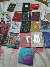 KPOP IDOL BOYS, GIRLS GROUP PROMO ALBUM Autographed ALL MEMBER Signed #0902