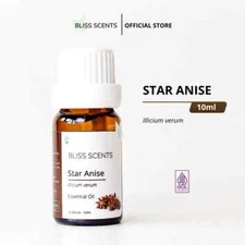 BLISS SCENTS - Star Anise Essential Oil Therapeutic Grade Aromatherapy