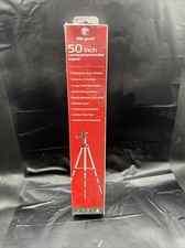 Targus TG-5060TR 50-Inch Telescopic w/o Quick Release Plate Silver/Black Tripod