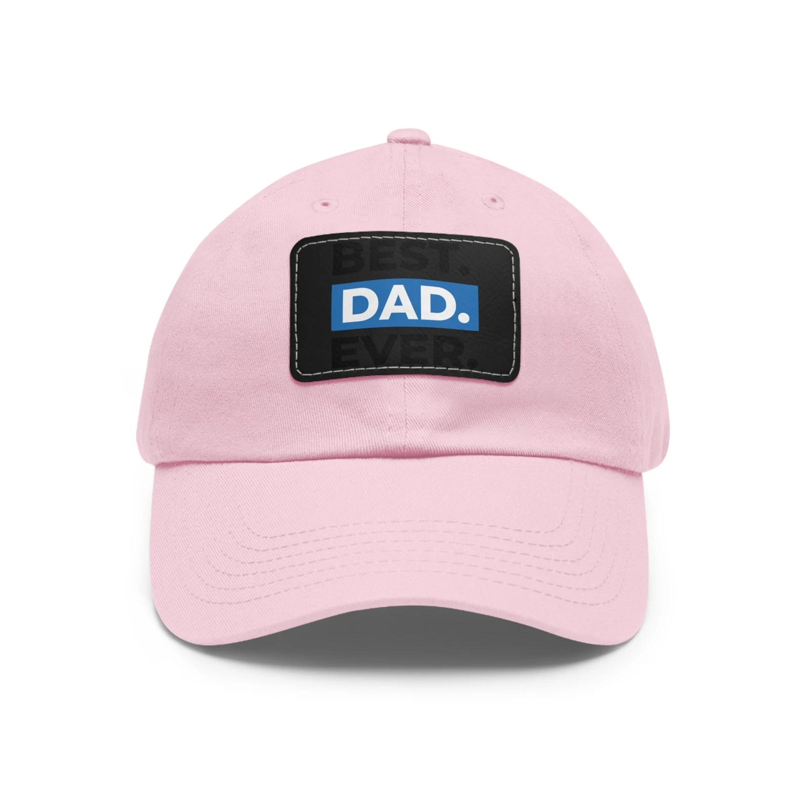 Dad Hat with Leather Patch