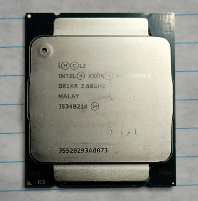 Intel Xeon E5-2660 v3 SR1XR 2.60GHz 25MB 10-Core LGA2011-3 CPU Processor
