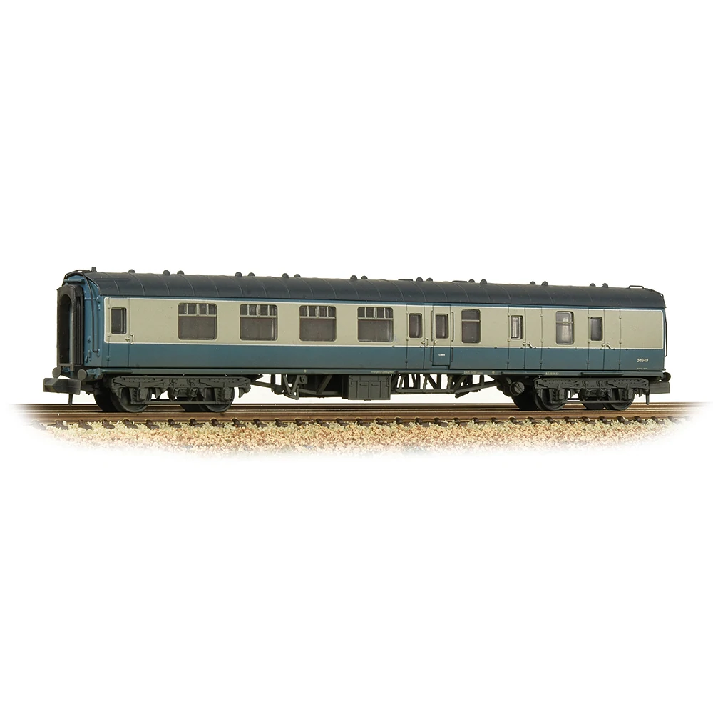 Graham Farish 374-188D N Gauge BR Mk1 BSK Brake 2nd Corr Coach BR Blue/Grey [W]