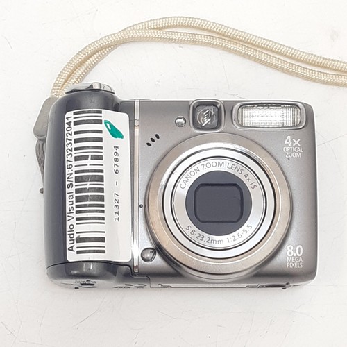 Canon PowerShot A590 PC1263 IS Compact Digital Camera 8.0MP eBay