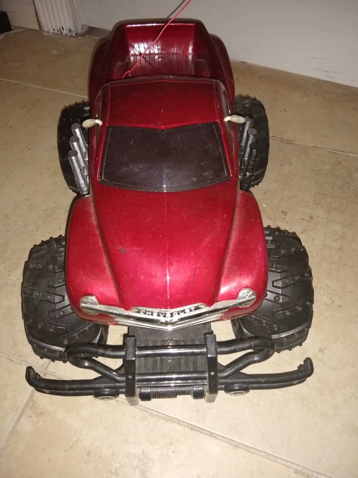 RARE FIND 1/10 FASTLANE EZTEC Chevy SSR Remote Control RC Truck 18" L