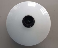 LAMPIONE DA PALO ESTERNO GIARDINO D.60MM MARECO LUCE 1054 NERO E27 IP55 CIRCOLED