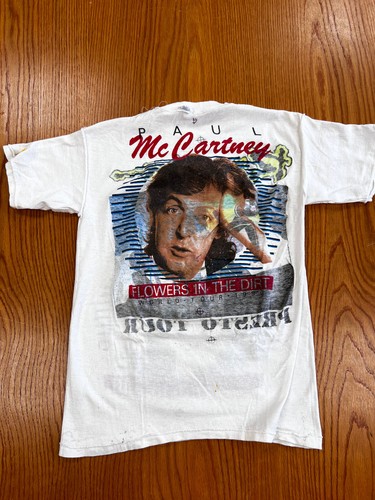 Paul McCartney and Rush Exit Stage SAMPLE SHIRT - WEIRDLY RARE! - Picture 3 of 4