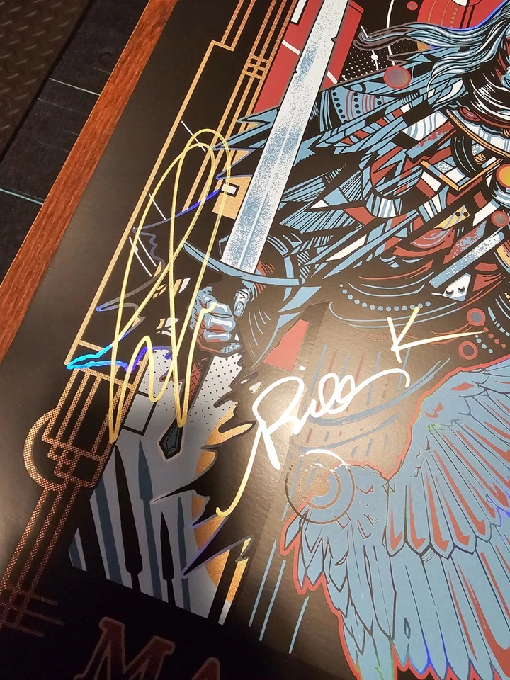 Mastodon Signed Poster Dortmund Germany June 2022 38/80 - Image 2 of 4