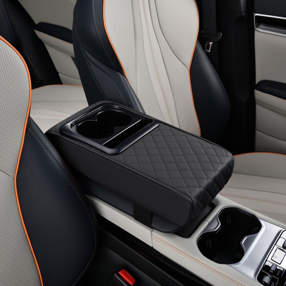 Car Center Console Armrest Box Cushion Cover Pad Mat Protector Auto Accessories